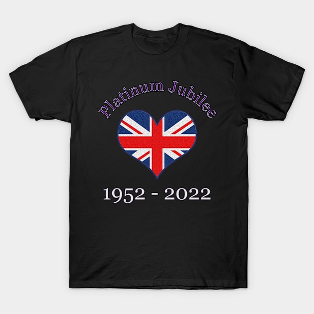 Queens Jubilee 2022 T-Shirt by Boo Face Designs